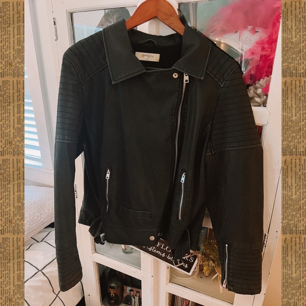arula (altar’d state) faux moto jacket
